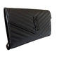 Saint Laurent Black Classic Cassandre Chain Flap - 377828