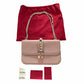 Valentino Pink Glam Rock Shoulder Bag - Medium