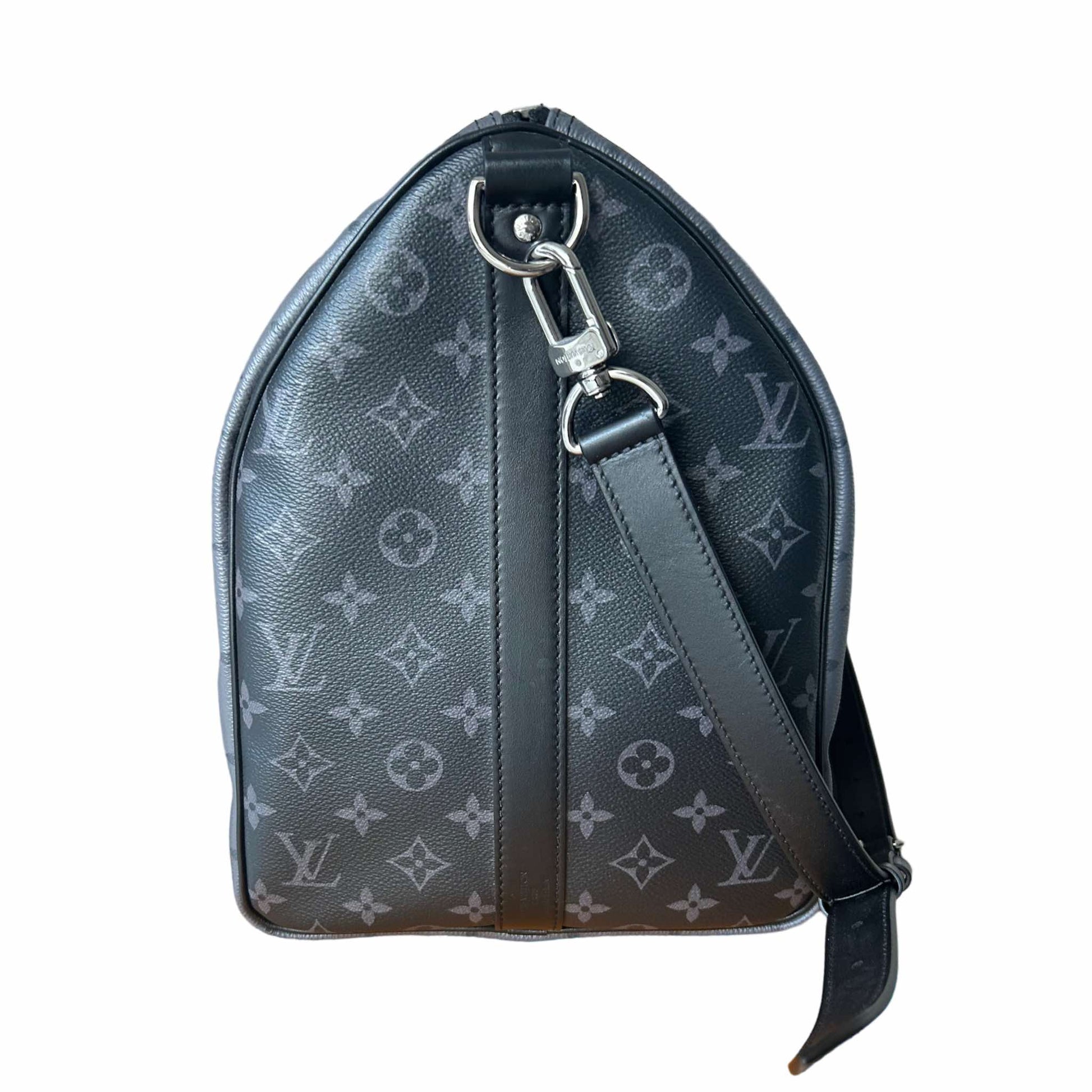 Louis Vuitton Monogram Eclipse Bandoulière Keepall 50 - M45392