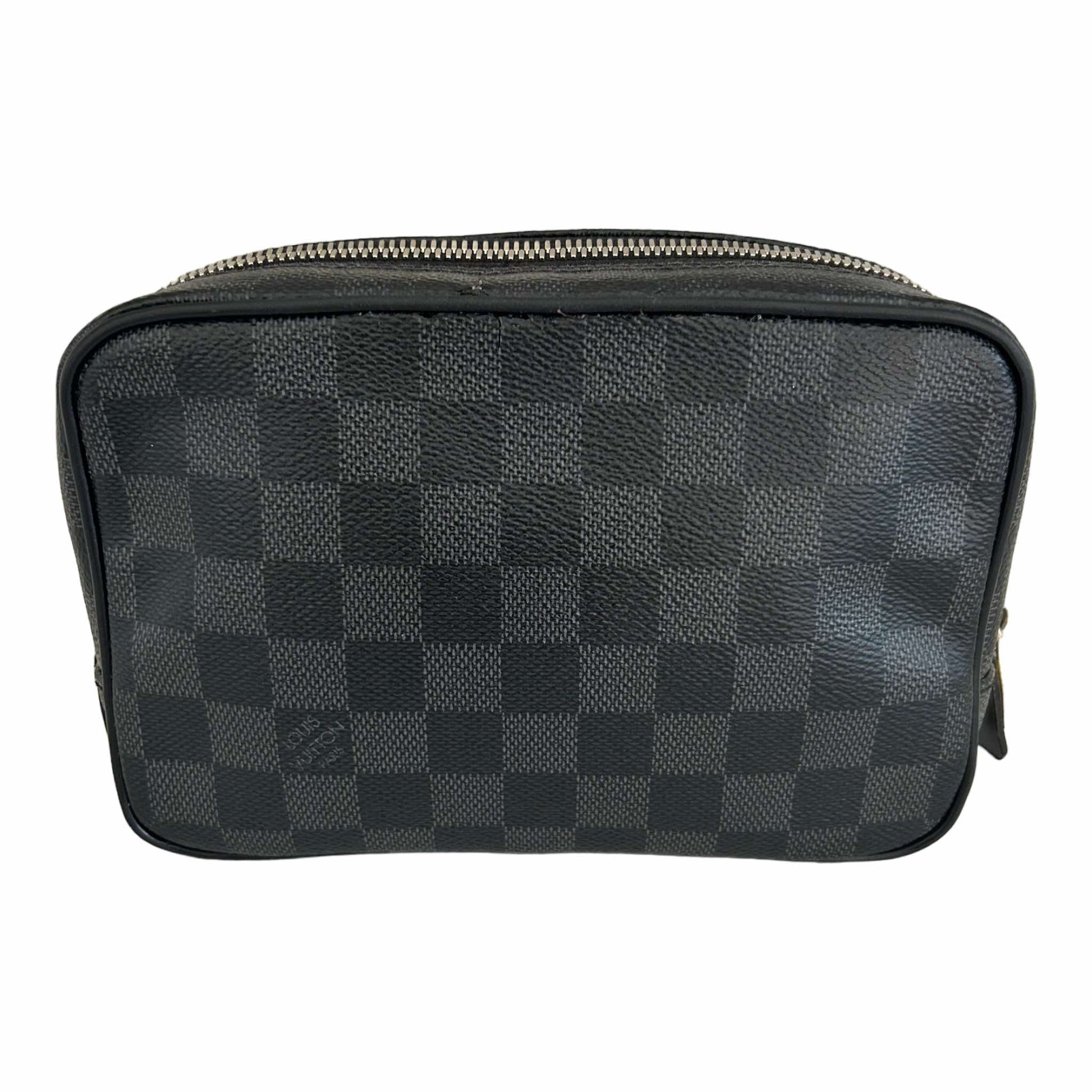 Louis Vuitton Damier Graphite Toilet Pouch PM - N40483