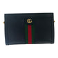 Gucci Black Leather Ophidia Shoulder Bag - 503877