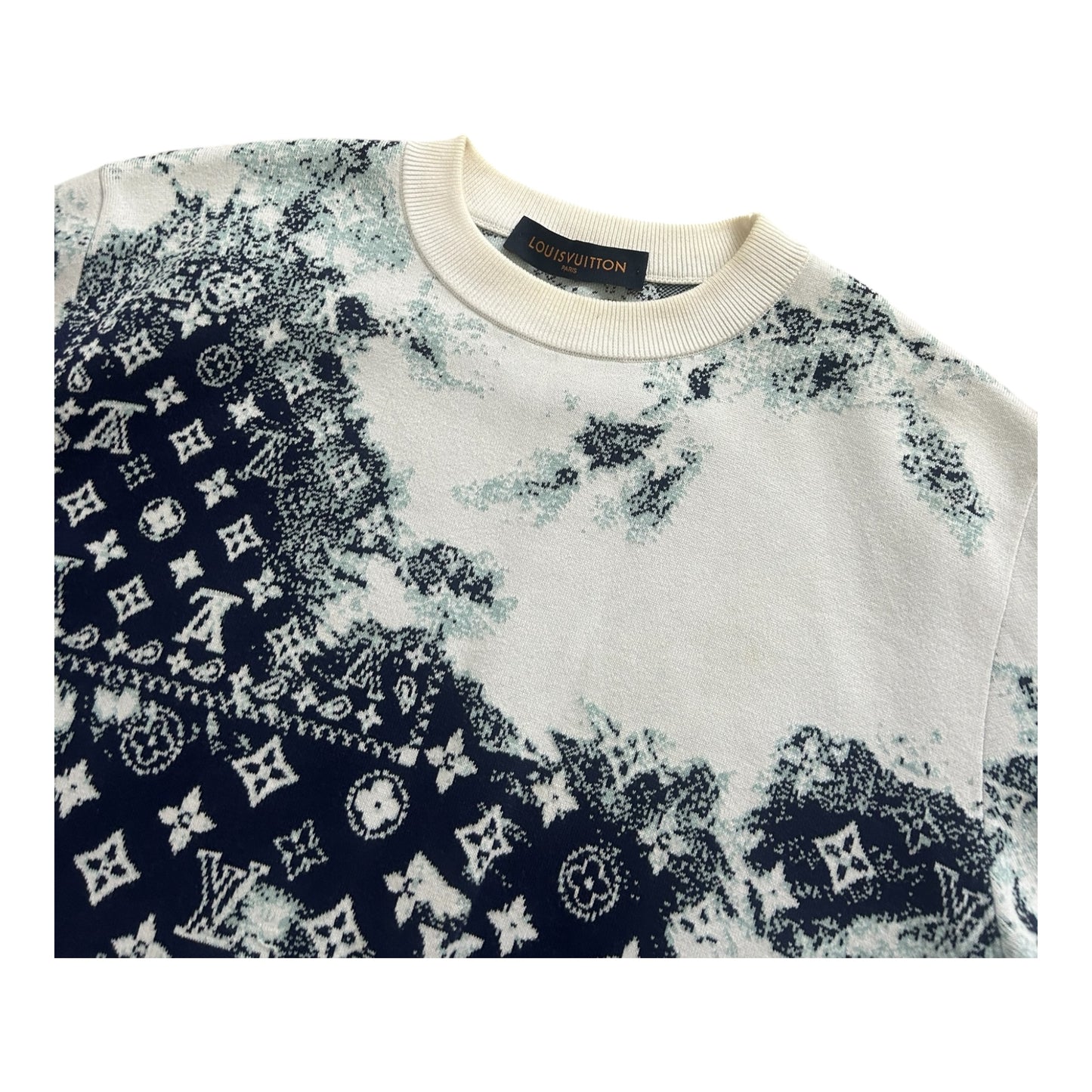 Louis Vuitton Monogram Bandana Crewneck Sweater - Medium