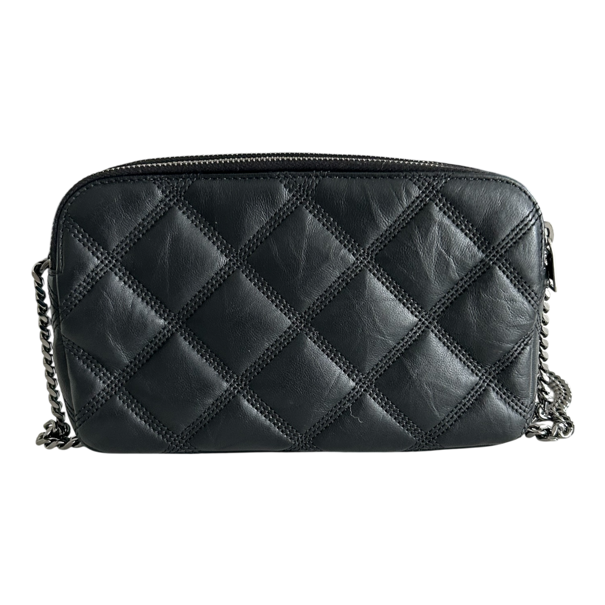 Saint Laurent Becky Double Zip Shoulder Bag - 608941