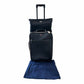 Prada Saffiano Leather Rolling Carry-On Suitcase