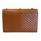 Saint Laurent Tan Large Envelope Flap Bag - 354118