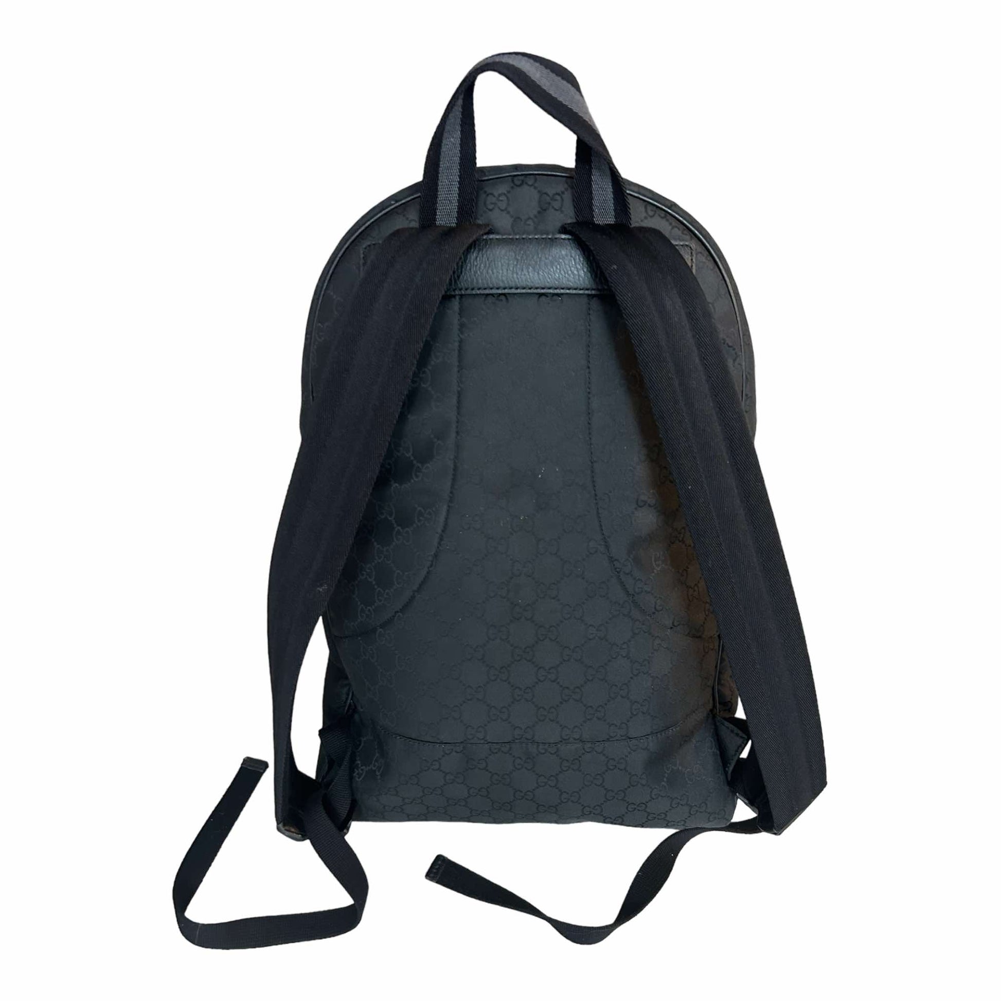 Gucci GG Black Supreme Backpack - 449181