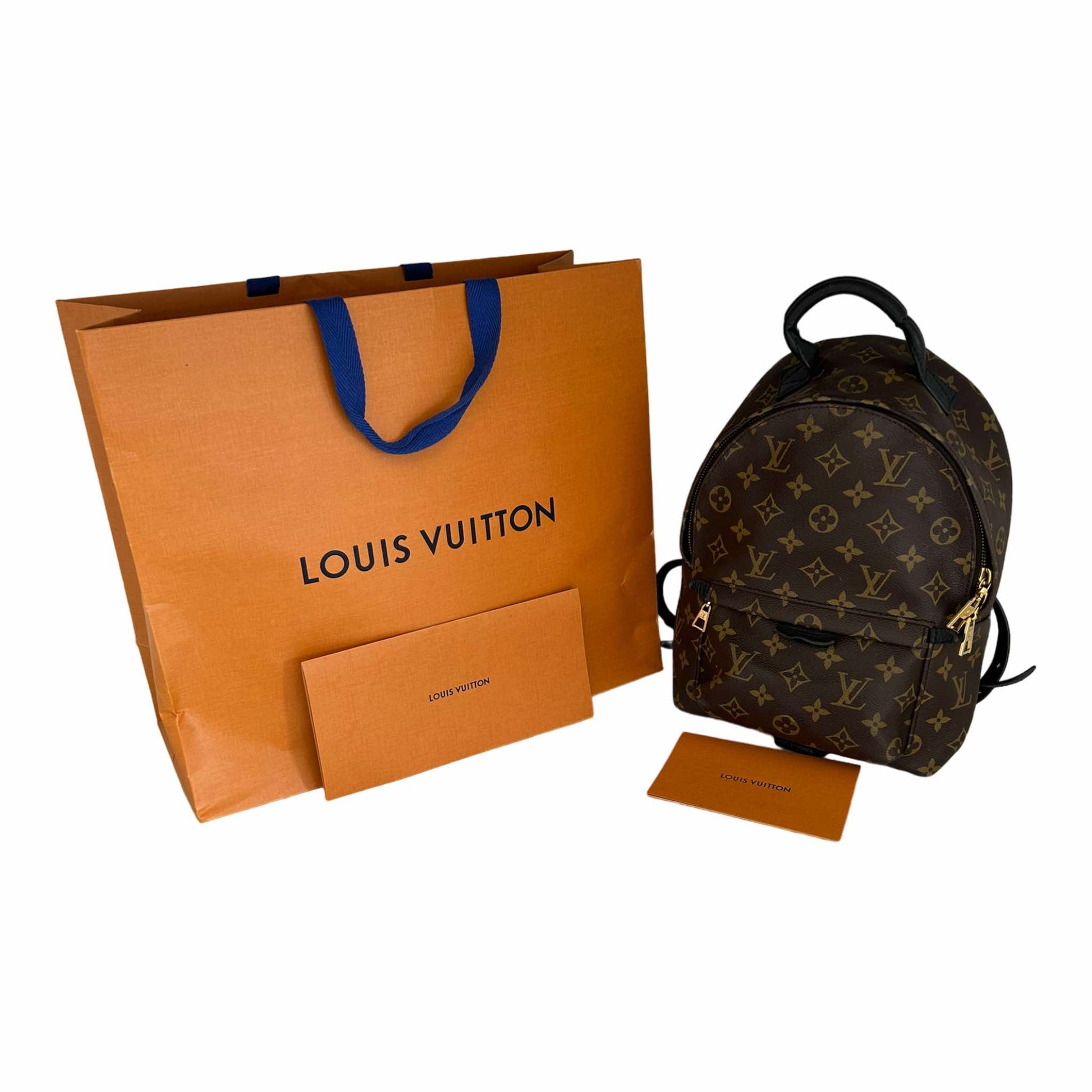 Auth Louis Vuitton Monogram Palm Springs Backpack PM M44871