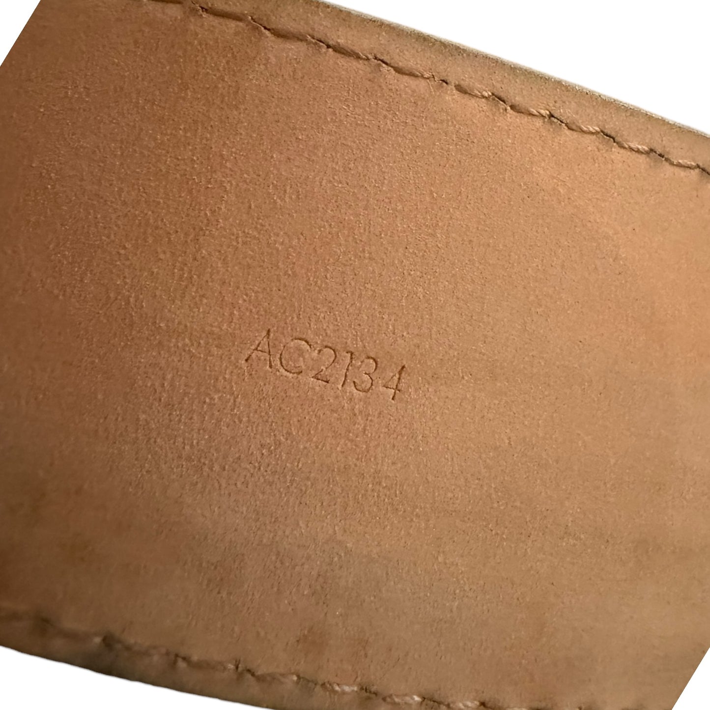 Louis Vuitton Damier Azur Belt (85/34) - M9609