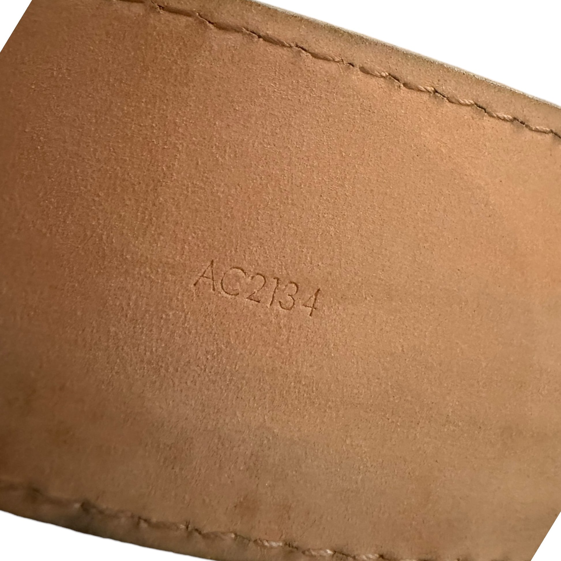 Louis Vuitton Damier Azur Belt (85/34) - M9609