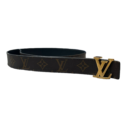 Louis Vuitton Monogram Reversible Initials Belt (75/30) - M9453