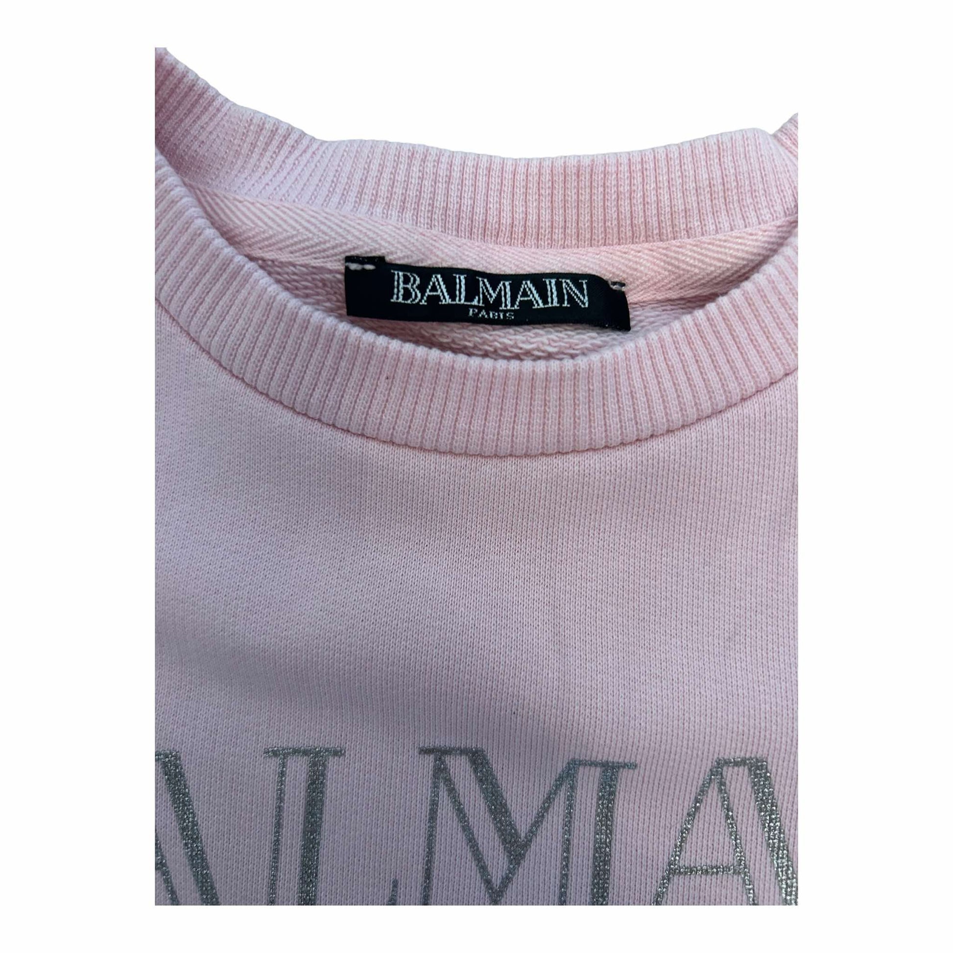 Balmain Pink Tracksuit - 4 Yr