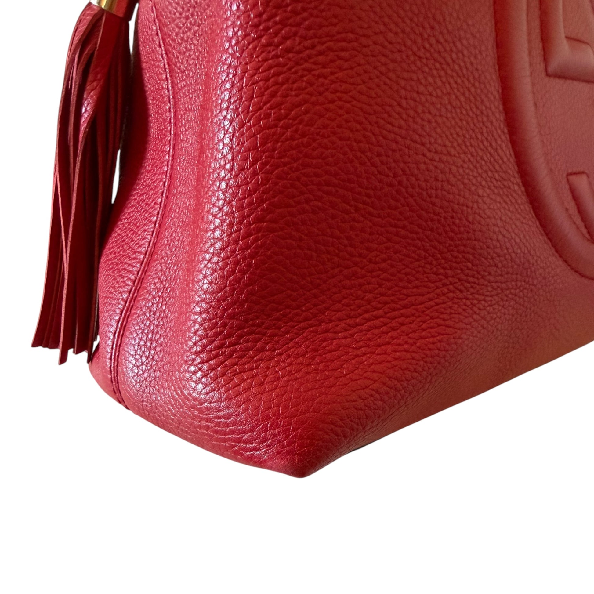 Gucci Red Soho Chain Shoulder Bag - 308982