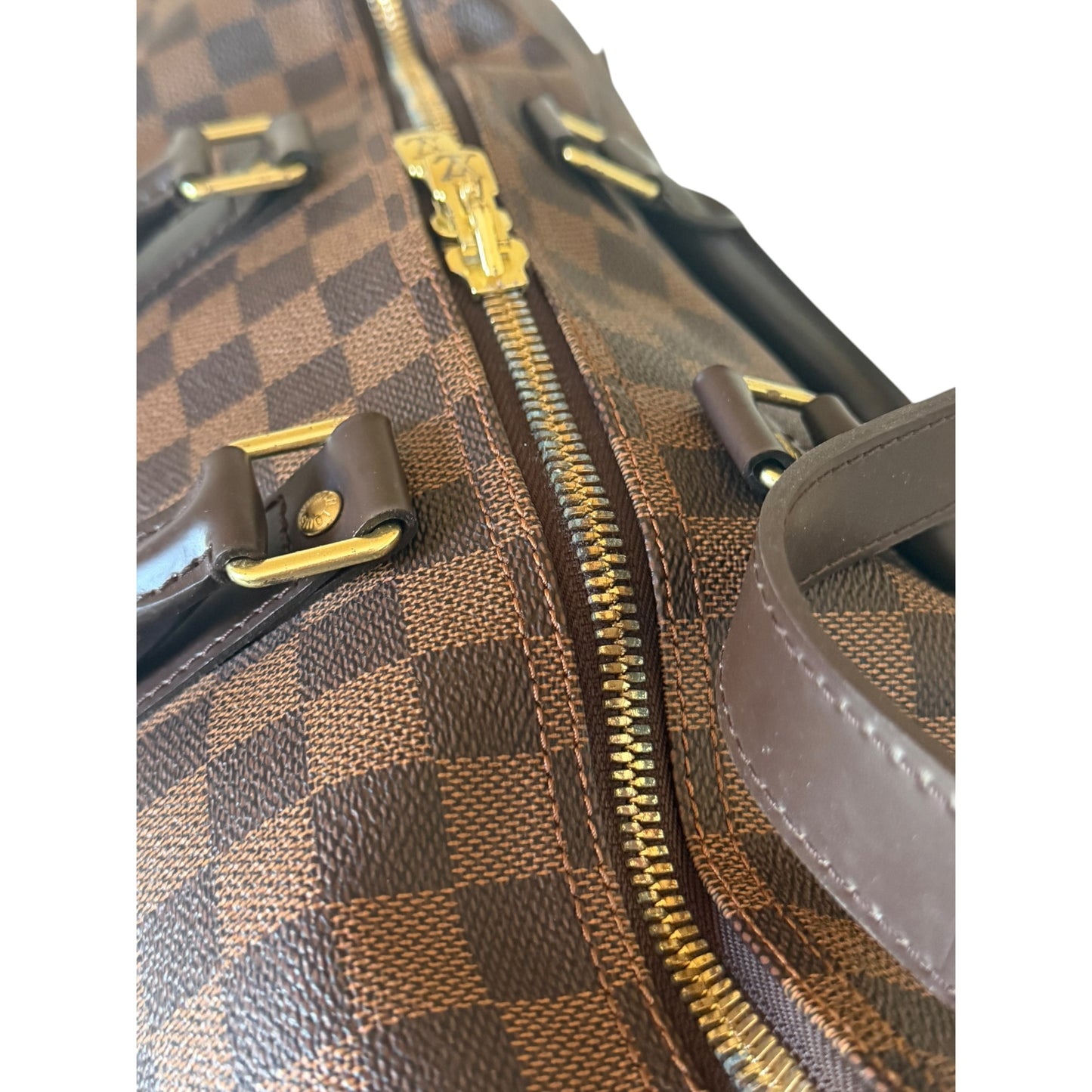 Louis Vuitton Damier Ebene Bandoulière Keepall 45 - N41428