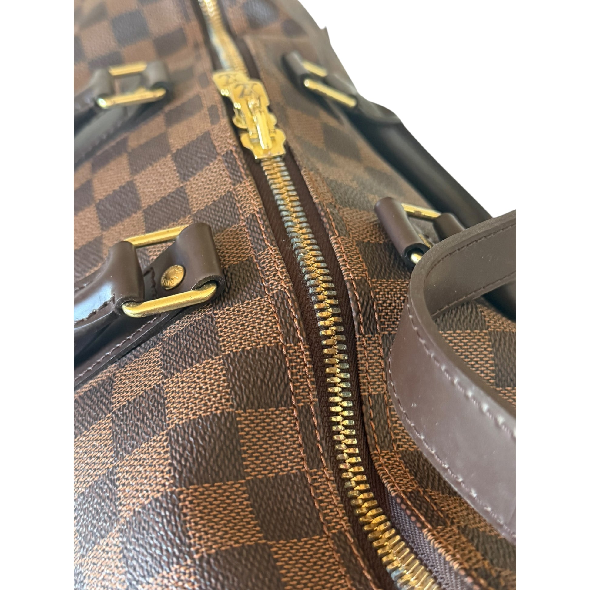 Louis Vuitton Damier Ebene Bandoulière Keepall 45 - N41428