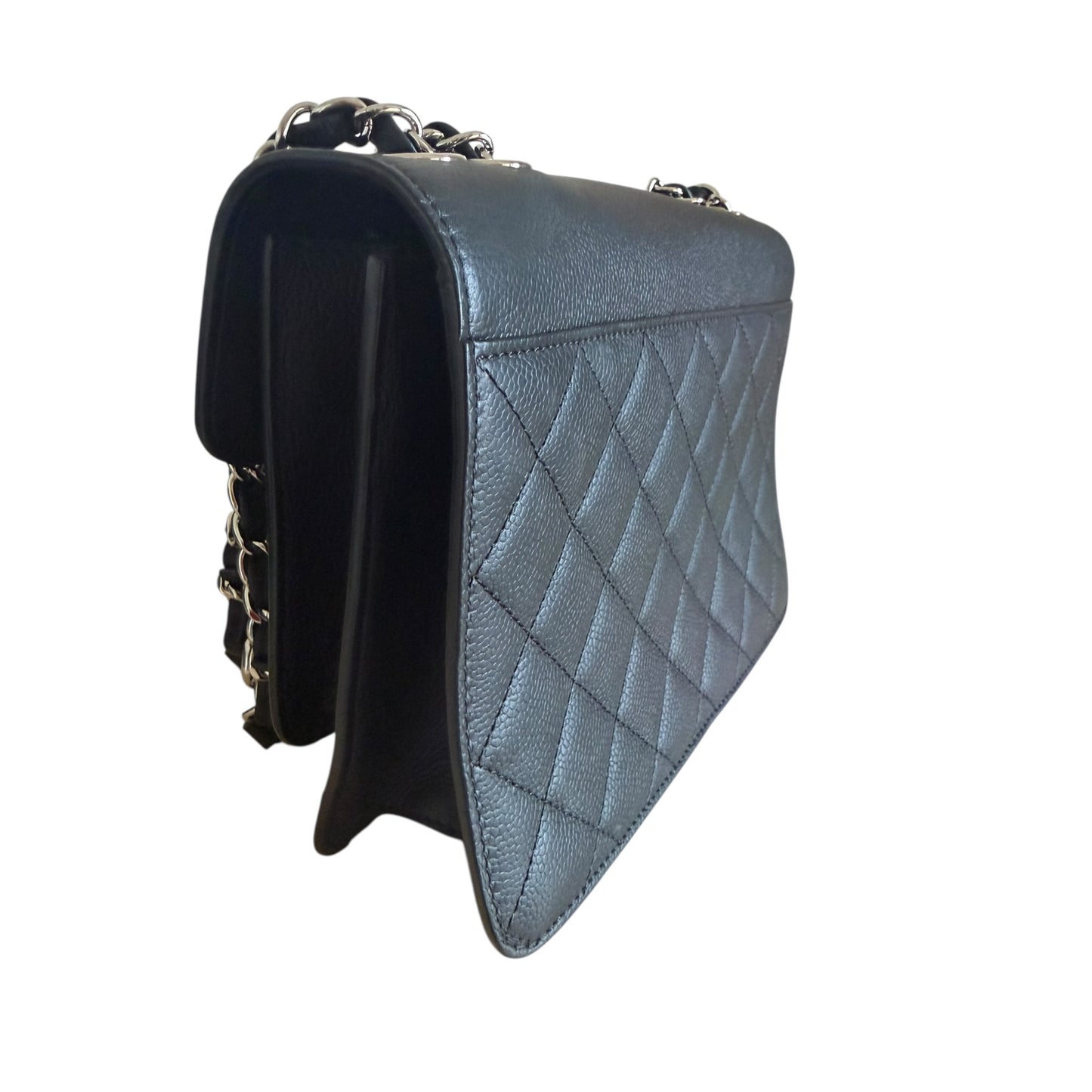 Chanel CC Box Flap Quilted Leather - A98646