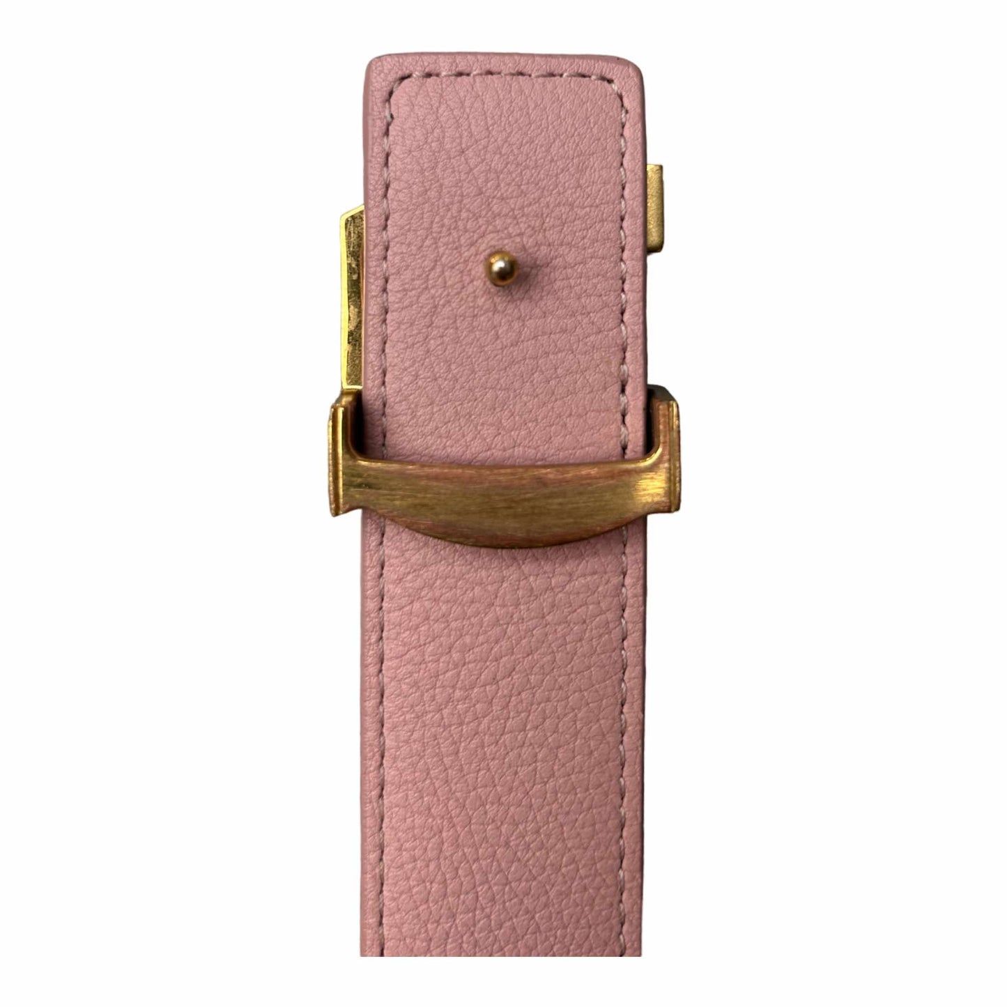 Louis Vuitton Womens Rose Poudre Reversible Belt (90/36) - M9052