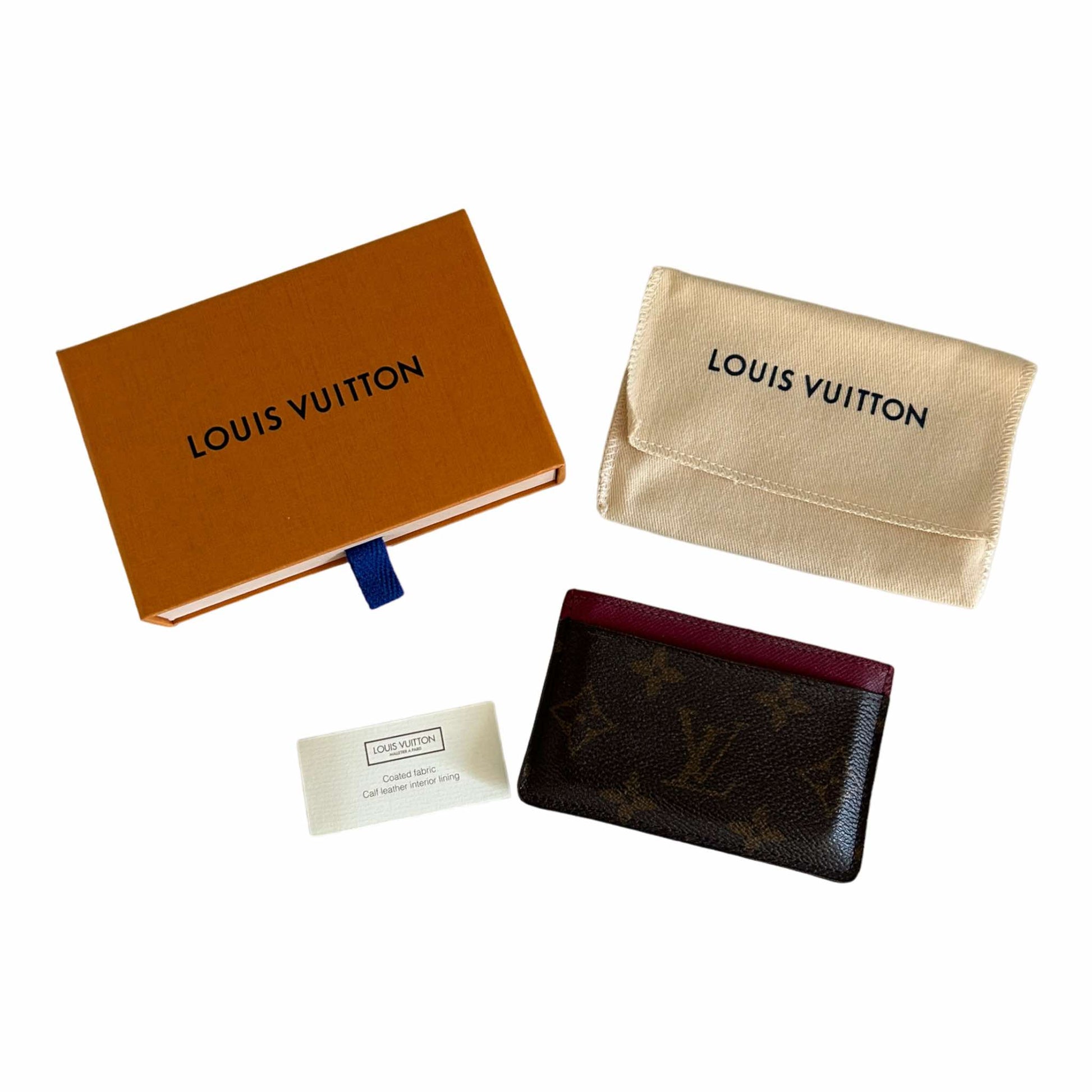 Louis Vuitton Fuchsia Card Holder - M60703