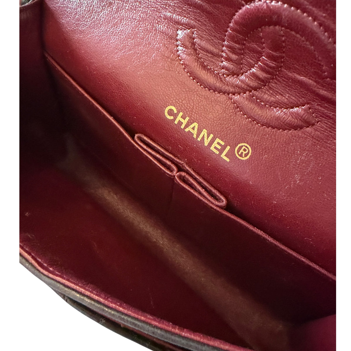 Chanel Vintage Medium Quilted Lambskin Double Flap