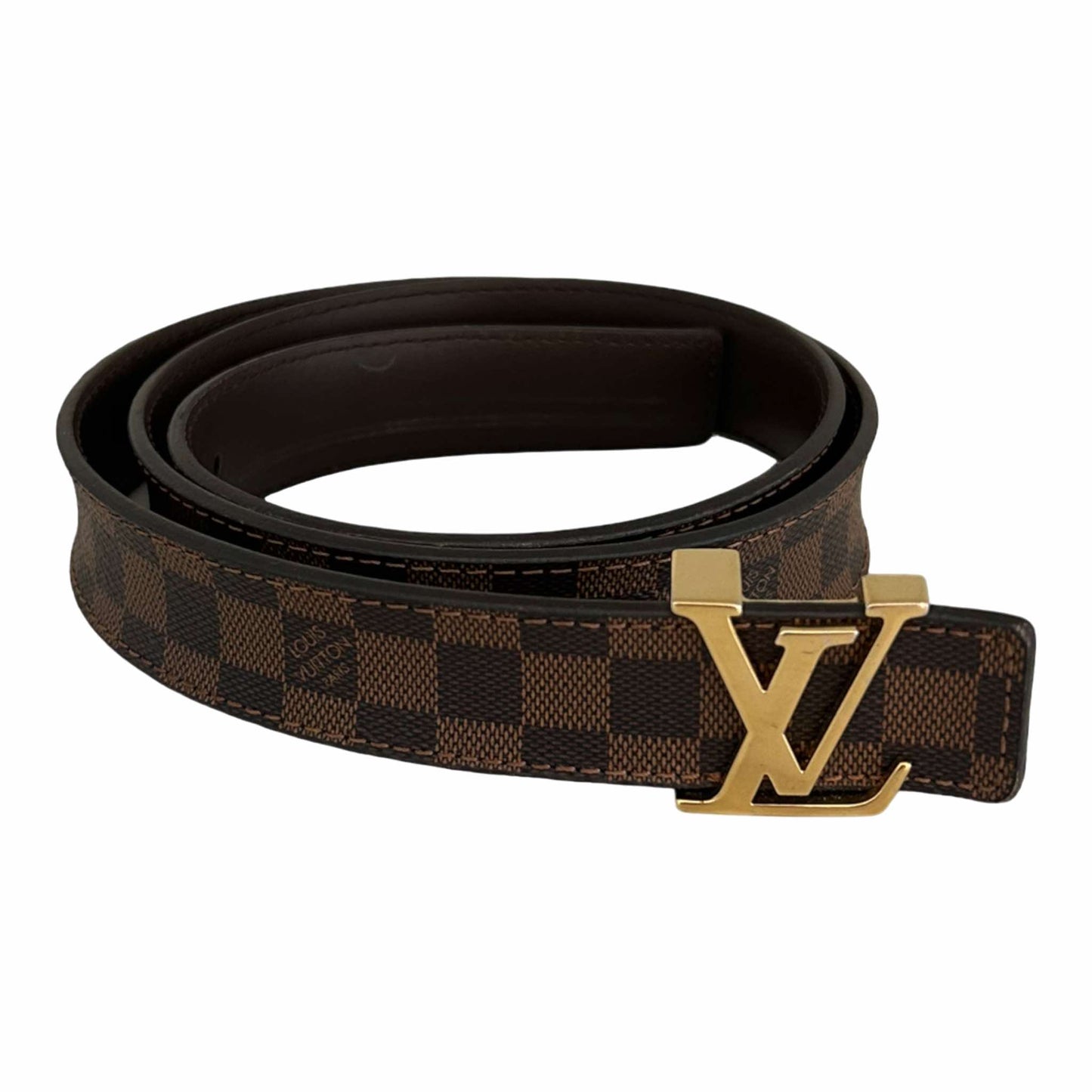 Louis Vuitton Damier Ebene Initials 25mm Belt (80/32) - M9267