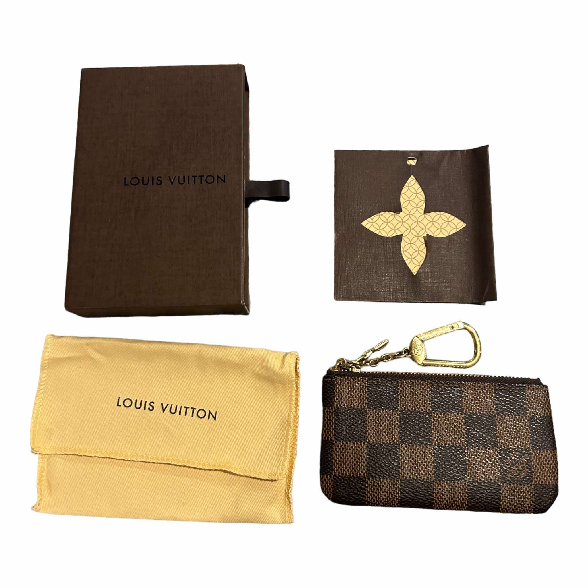 Louis Vuitton Damier Ebene deals Key Pouch