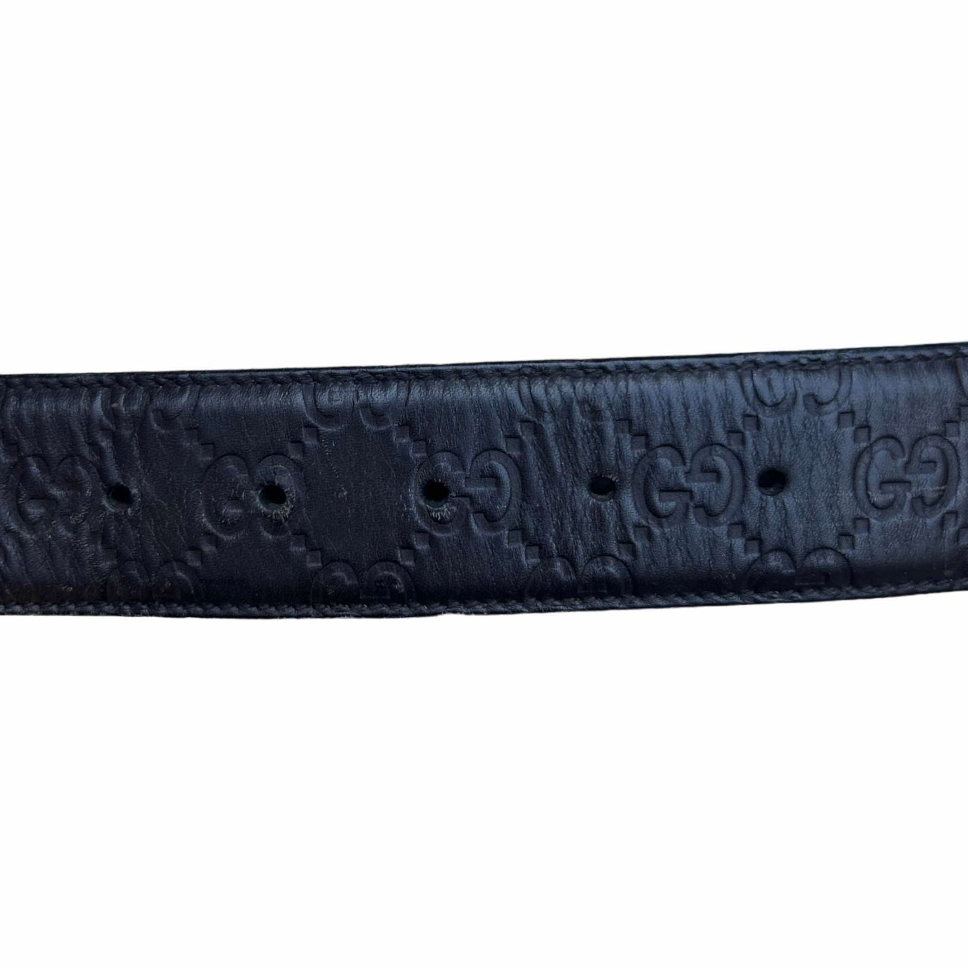 Gucci GG Brown Belt - (90/36) - 411924
