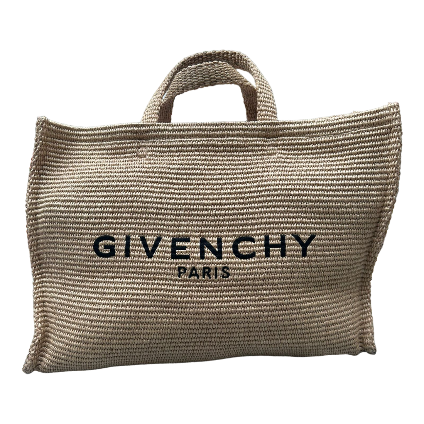 Givenchy Large G-Tote Raffia Bag