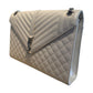 Saint Laurent White Large Envelope Flap Bag - 396910