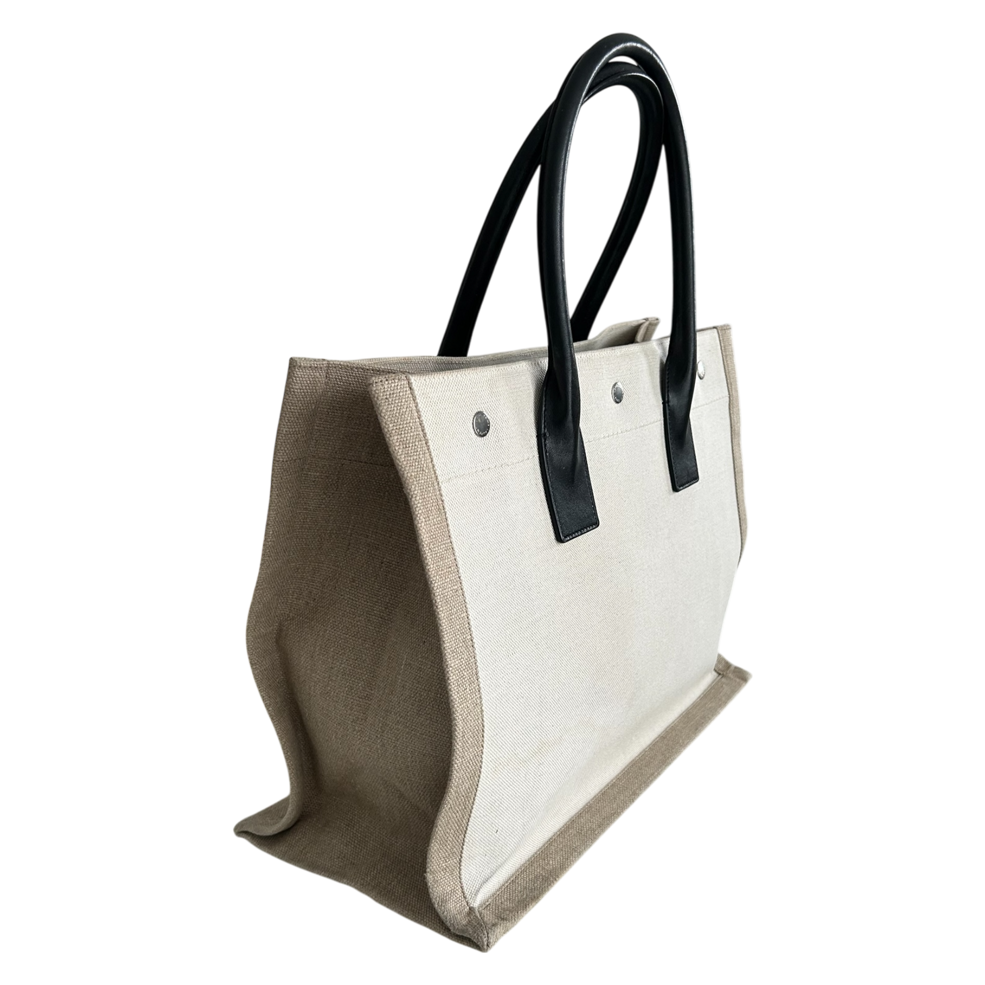Saint Laurent Beige Rive Gauche Tote - 617481