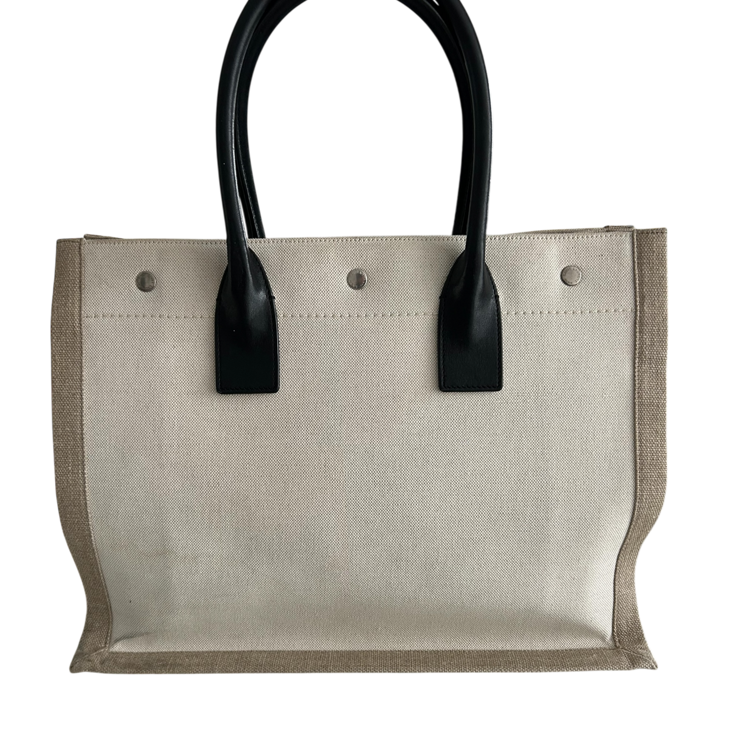 Saint Laurent Beige Rive Gauche Tote - 617481