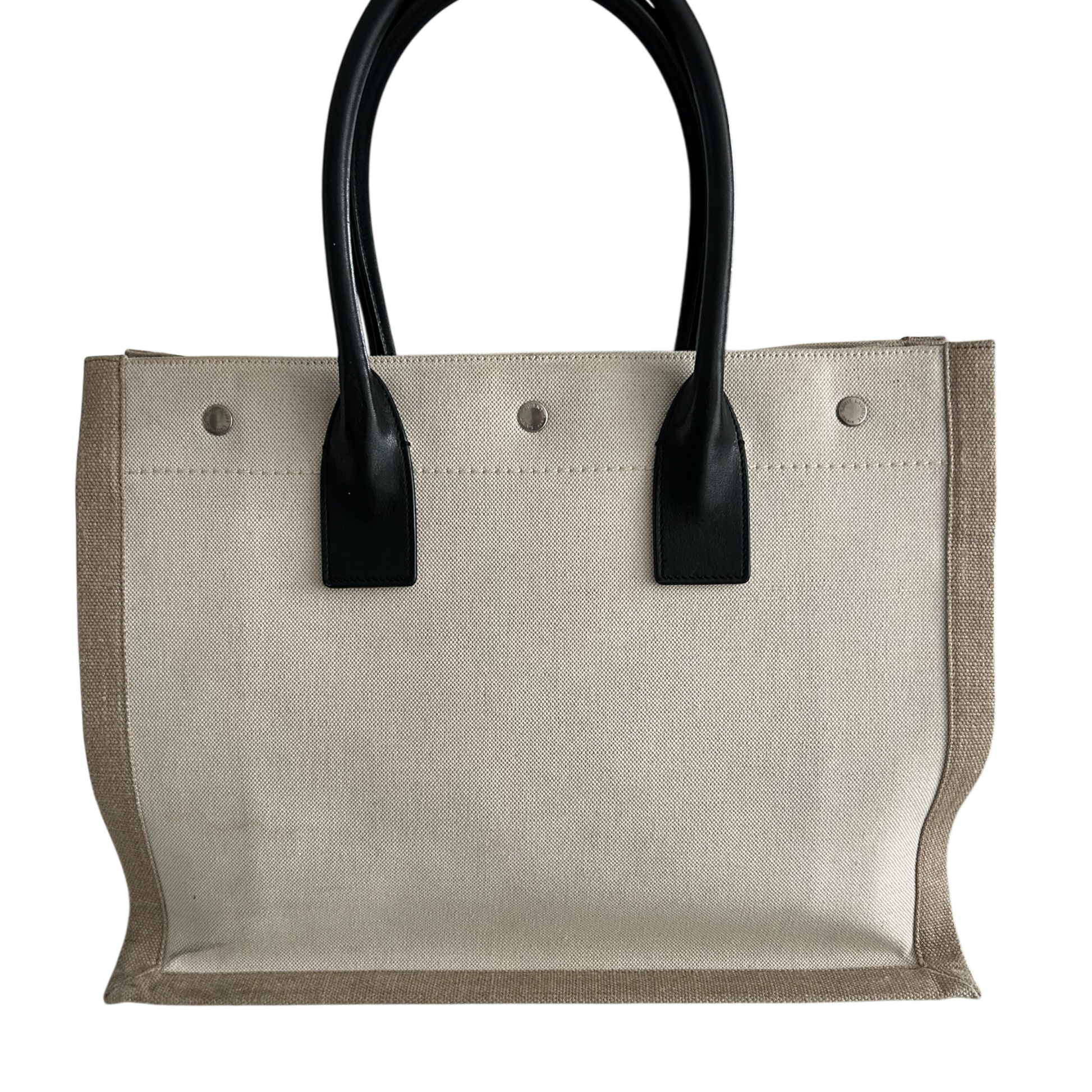 Saint Laurent Beige Rive Gauche Tote - 617481