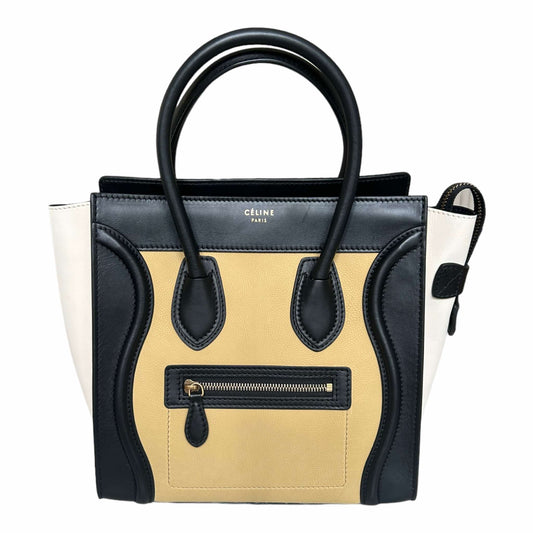 Celine Micro Luggage Bag - Tricolour