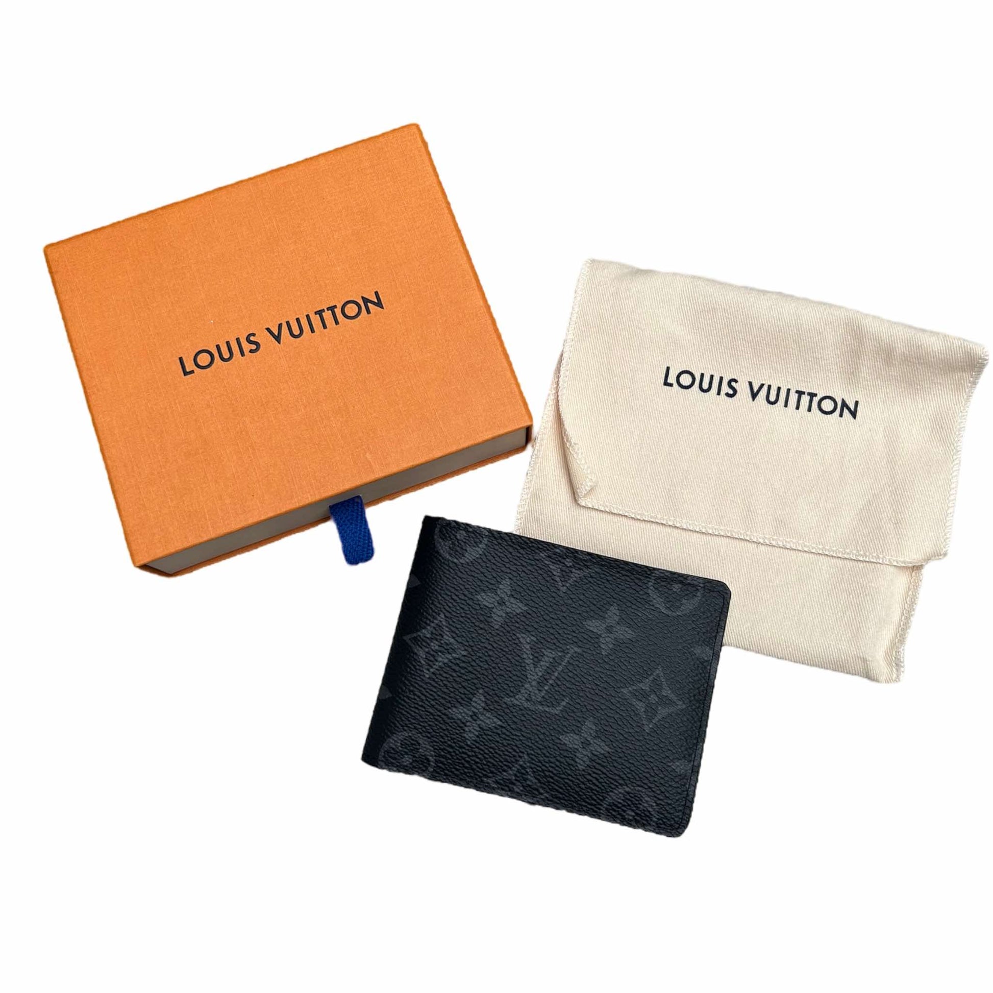 Louis Vuitton Monogram Eclipse Multiple Wallet - M61695