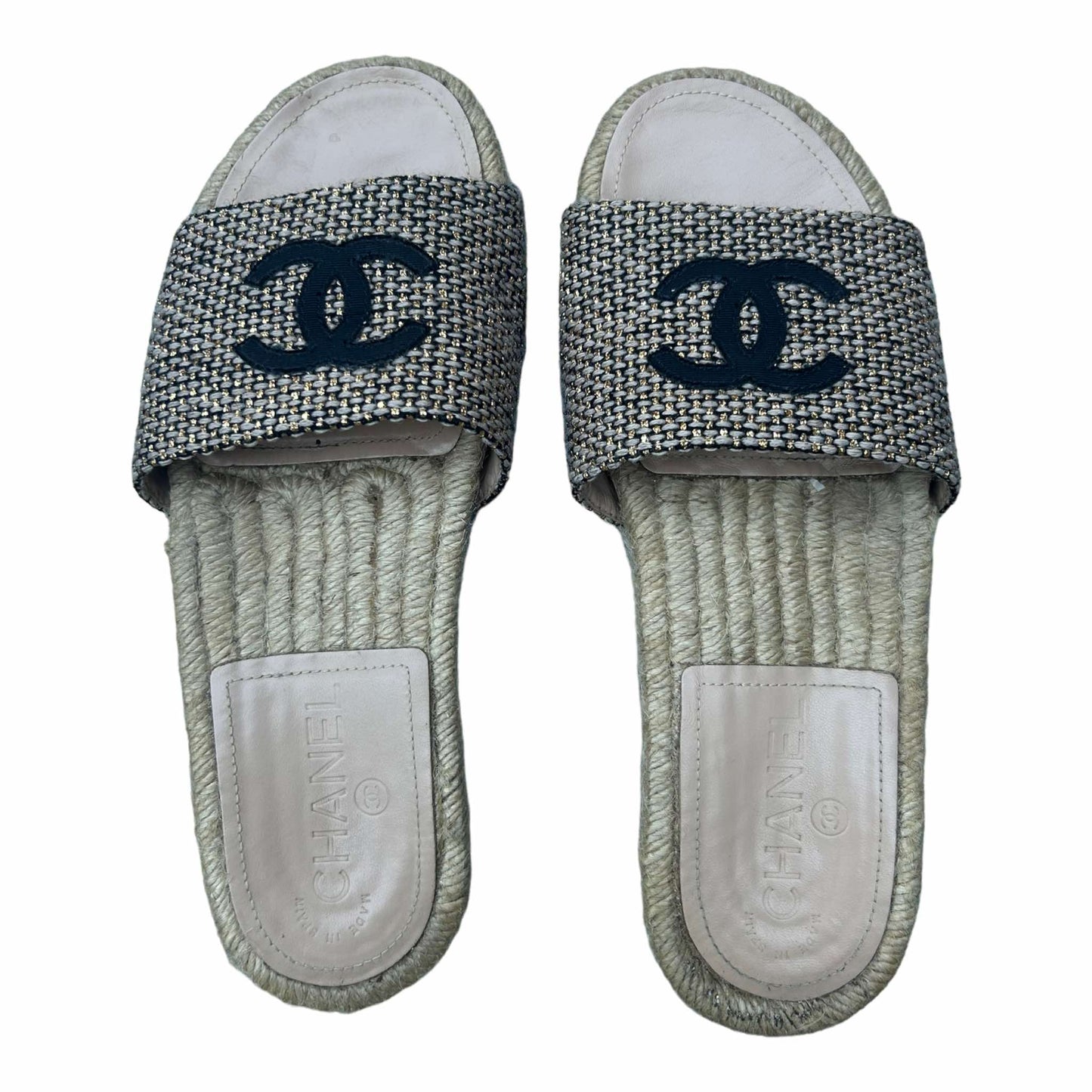 Chanel Espadrille Sandals - EU 37 / UK 4