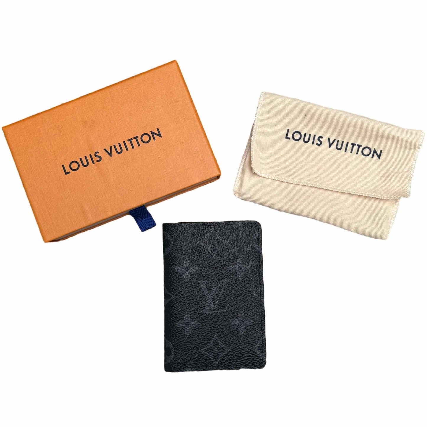 Louis Vuitton Monogram Eclipse Pocket Organiser - M61696