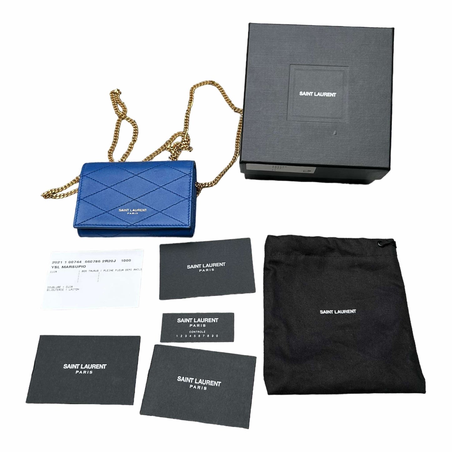 Saint Laurent Baby Flap Bag