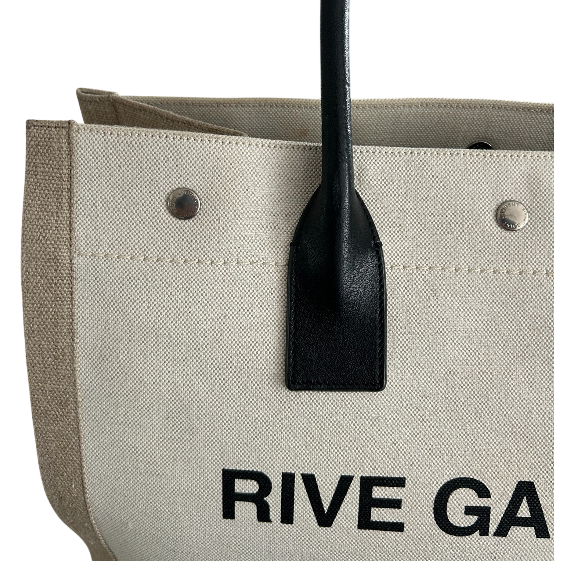 Saint Laurent Beige Rive Gauche Tote - 617481