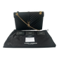Saint Laurent Black Large Envelope Flap Bag - 354118