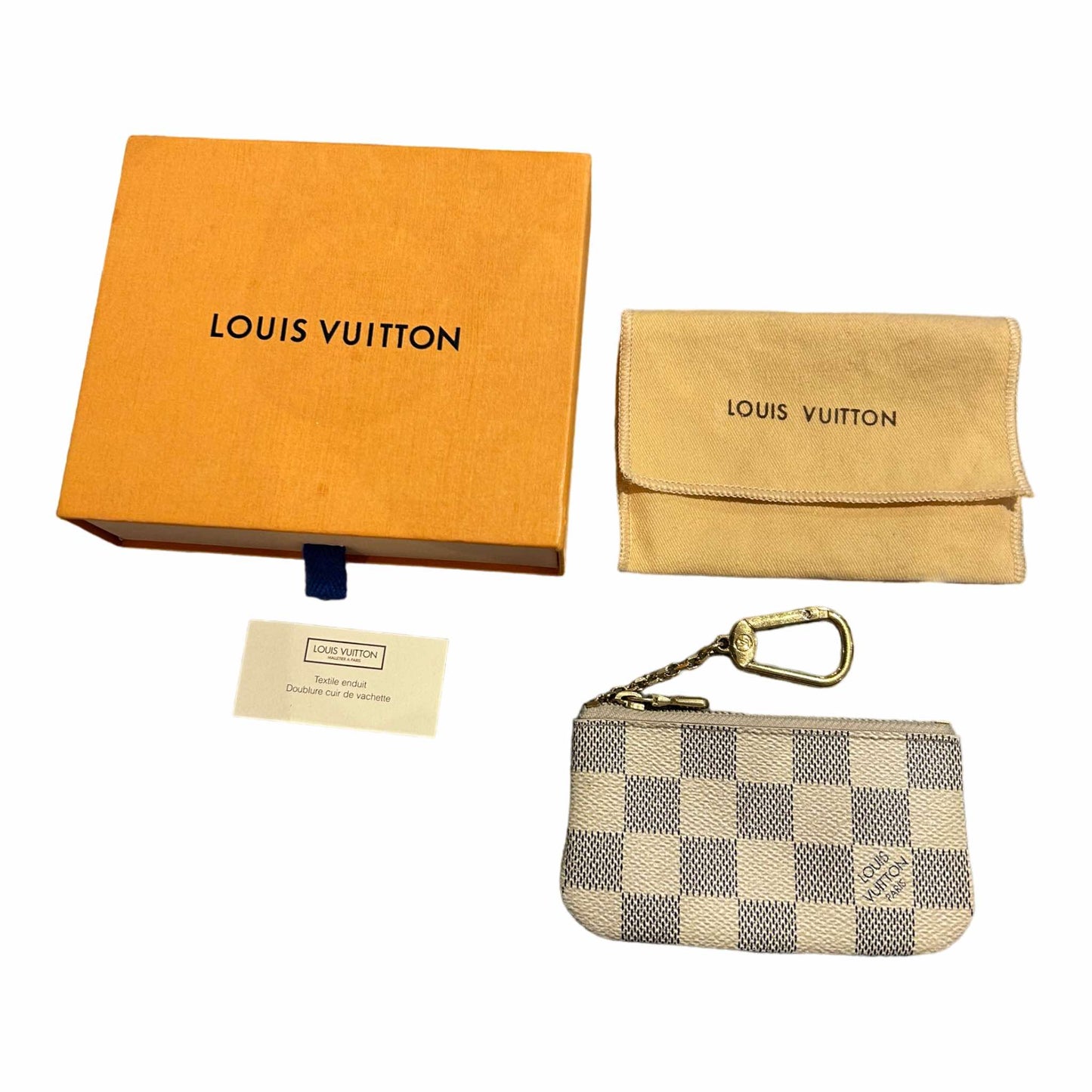 Louis Vuitton Damier Azur Key Pouch