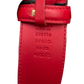 Gucci Red GG Belt - (80/32) - 546386