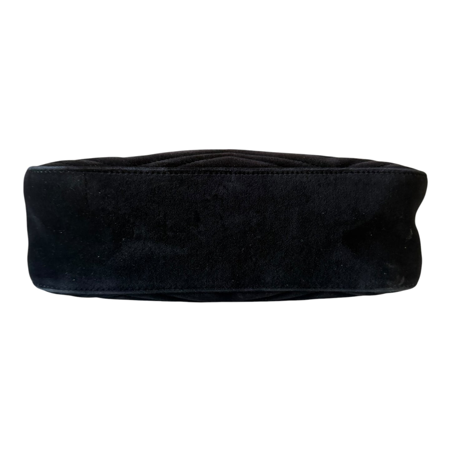 Gucci GG Marmont Matelasse Velvet Crossbody Bag - 447632
