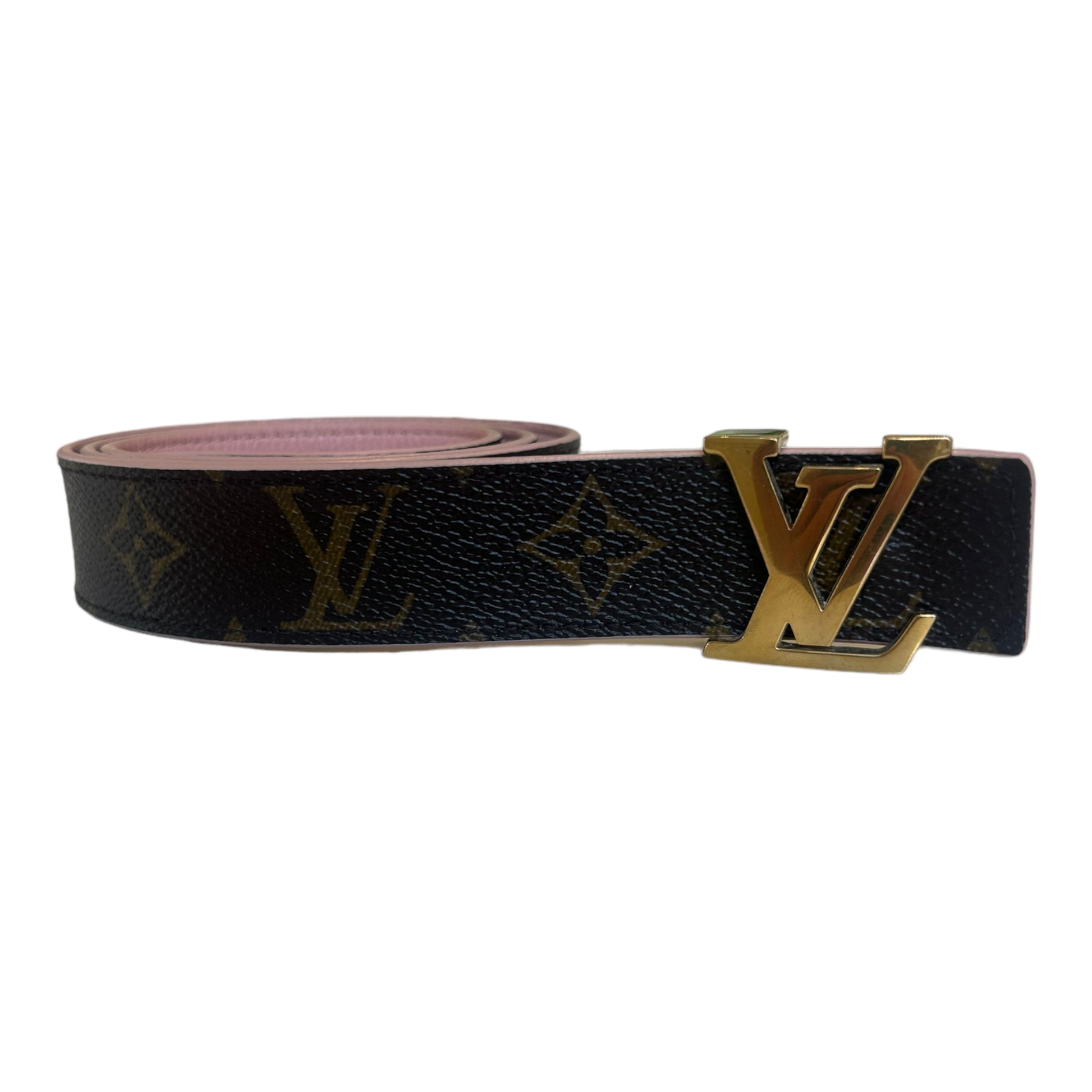 Louis Vuitton Womens Rose Reversible Belt (80/32) - M9052