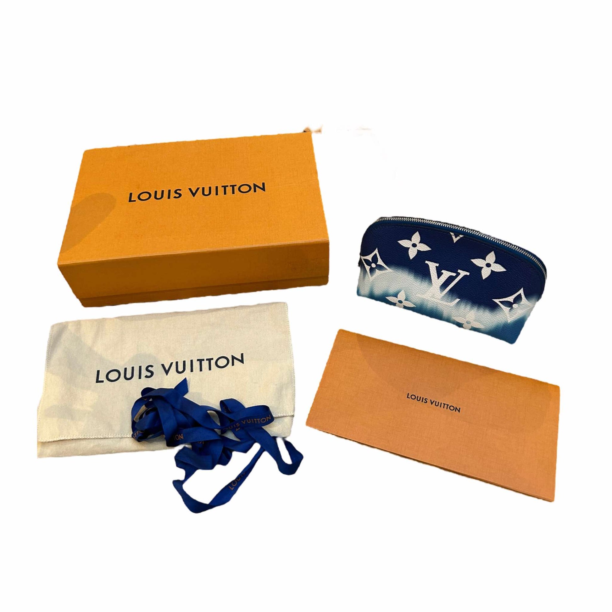 Louis Vuitton Cosmetic Pouch Escale Bleu -  M69138