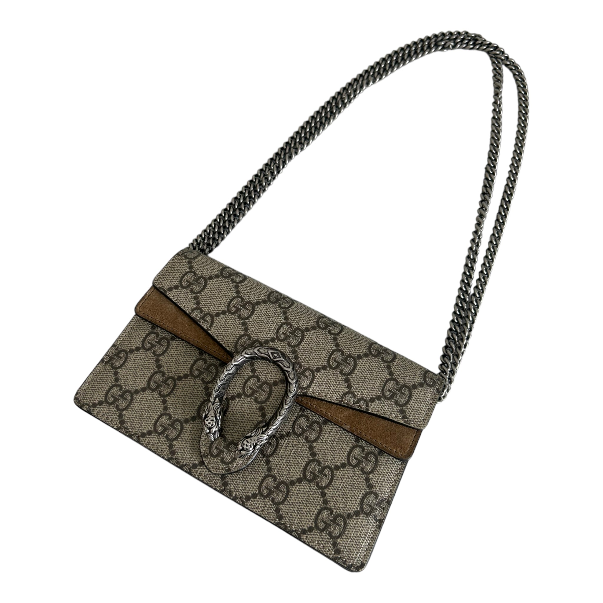 Pre Loved Gucci GG Supreme Dionysus Super Mini Bag 476432 Refined Luxury