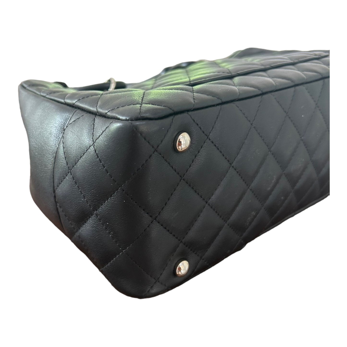 Chanel Black Quilted Cambon Handbag