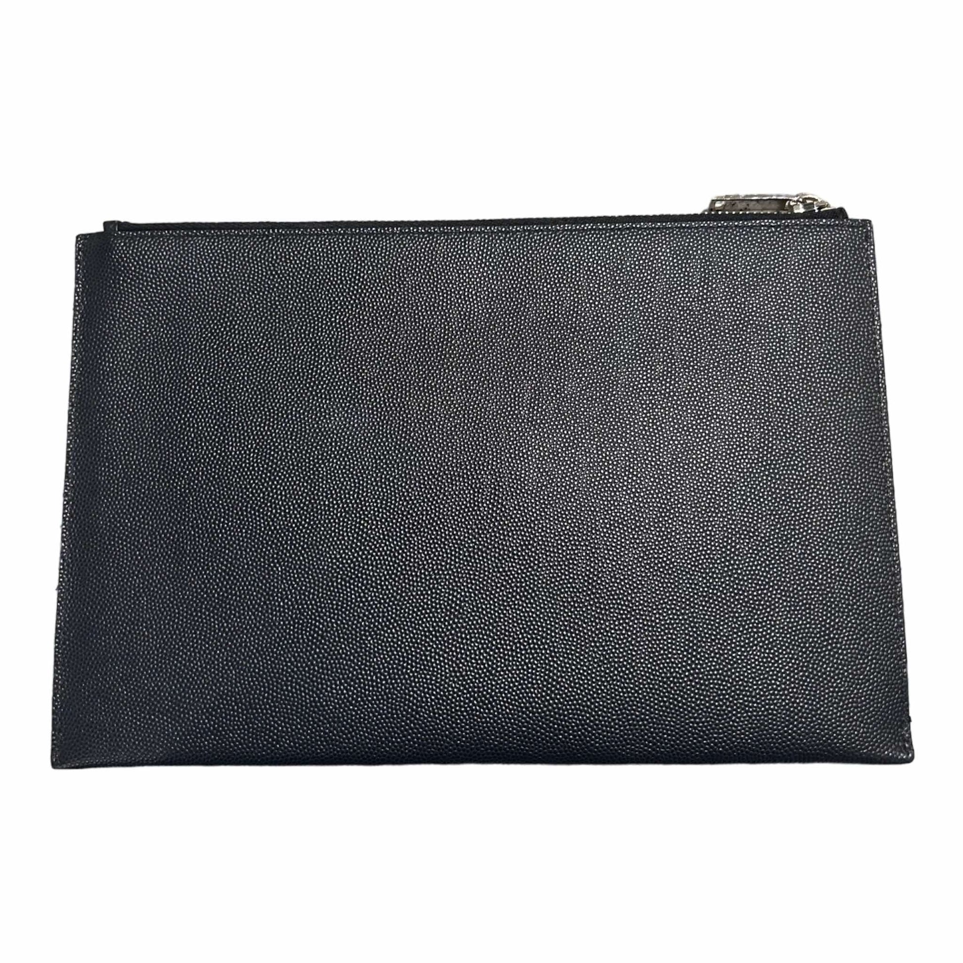 Saint Laurent Logo Stamp Clutch - 375950