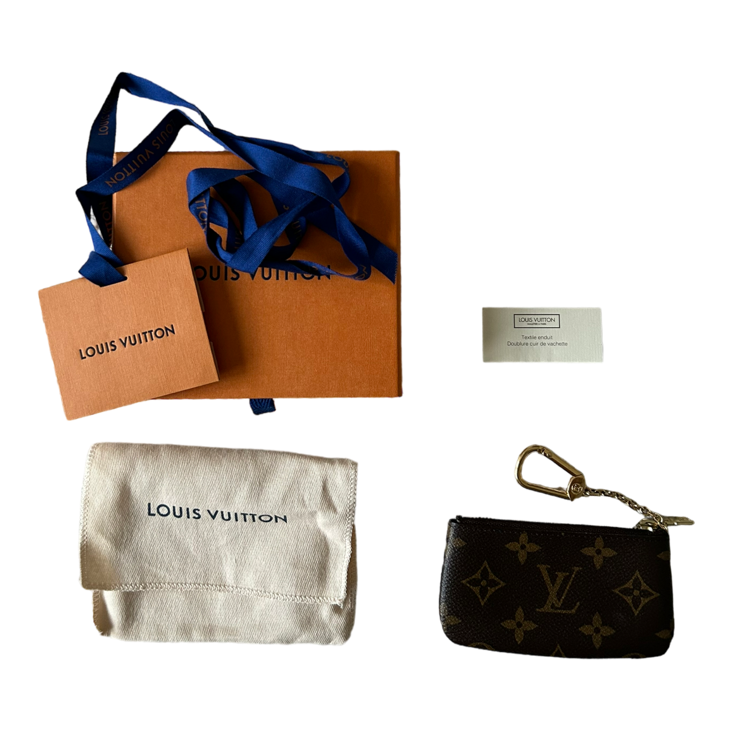 Louis Vuitton Monogram Canvas Key Pouch - M62650