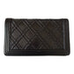 Chanel Black Paris Dallas Studded Clutch / Long Wallet