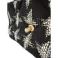 Chanel Medium Houndstooth Black & White Tweed 19 Flap