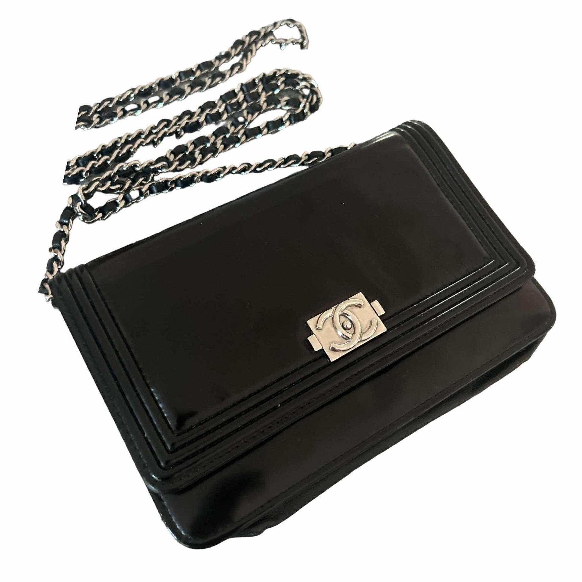 Chanel Glazed Boy Wallet On Chain WOC