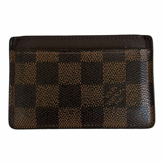 Louis Vuitton Damier Ebene Card Holder - N61722